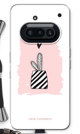 Black and white cactus