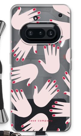 Hands pink