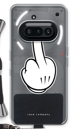 Middle finger white