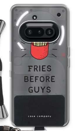 Fries before guys