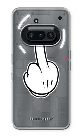 Middle finger black