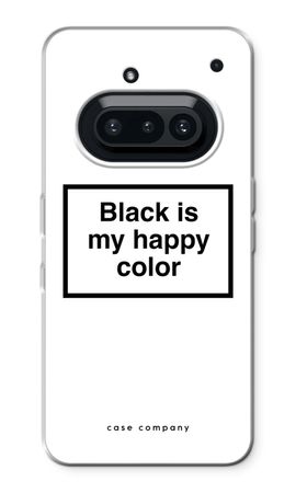 Black is my happy color