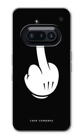 Middle finger black