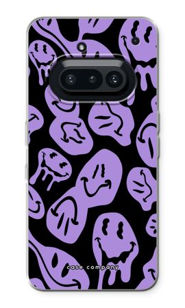 Melting Smiley - Purple