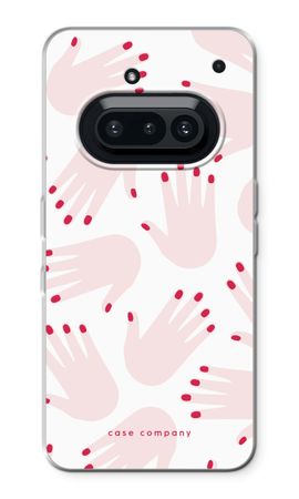 Hands pink