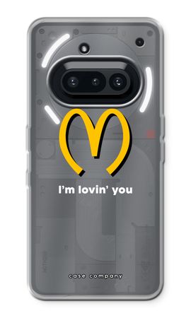 I'm lovin' you