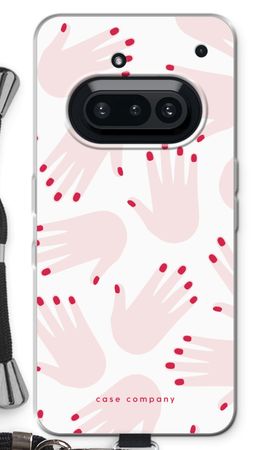 Hands pink