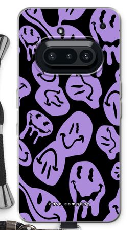 Melting Smiley - Purple