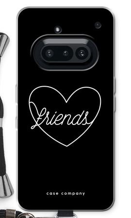 Friends heart black