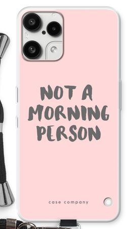 Morning person