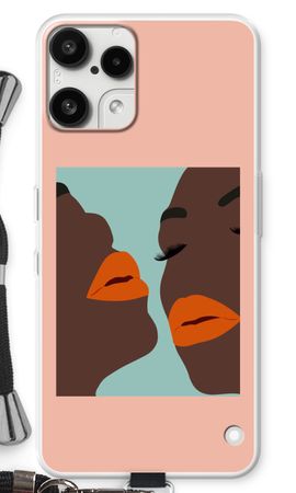 Orange lips