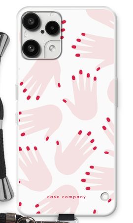Hands pink