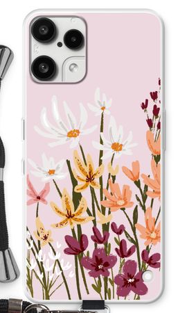 Painted wildflowers
