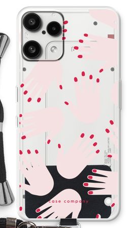 Hands pink