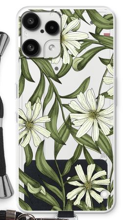 White flower pattern