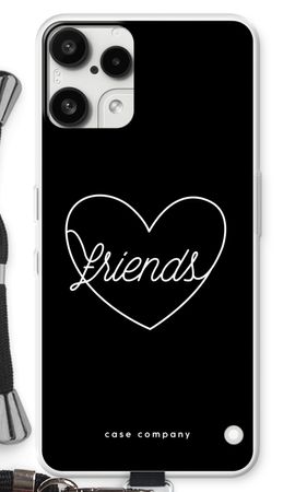 Friends heart black