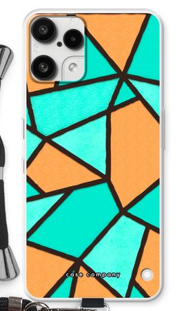 Stained glass - Orange