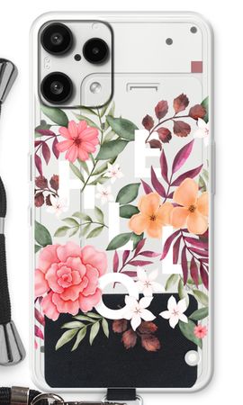 Hello in flowers