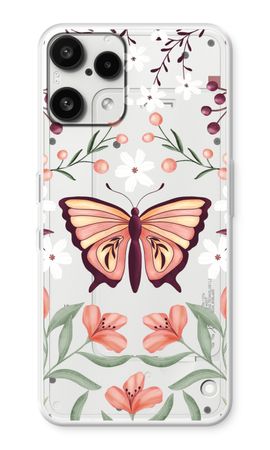 Butterfly in a floral world