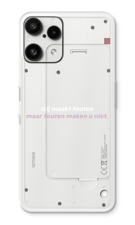 Fouten maken u niet