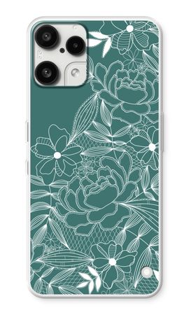 Flowers in lace