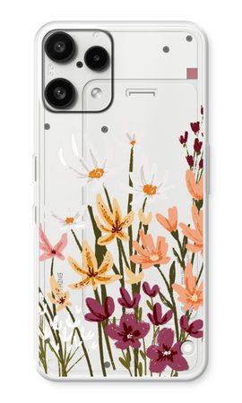 Painted wildflowers