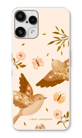 Fluttering Pair, Miękkie etui Nothing Phone (3a) Lite