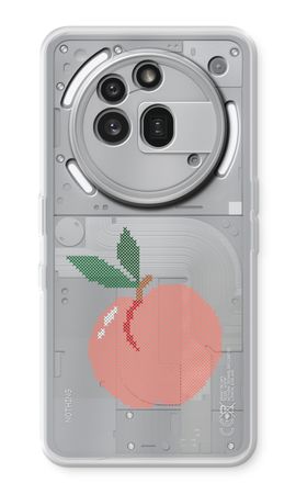 Stitched Peach
