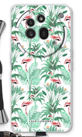 Flamingo leaves