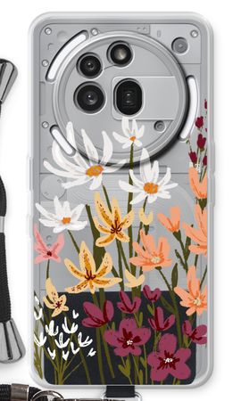 Painted wildflowers