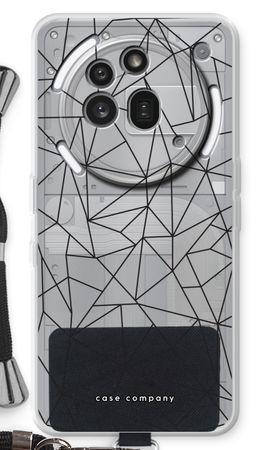 Geometric lines black