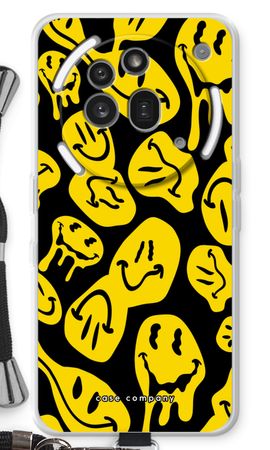 Melting smiley - Yellow