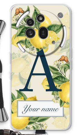 Monogram Lemons, Oranges of Peaches
