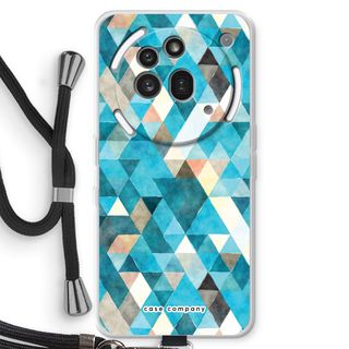 Coloured triangles blue