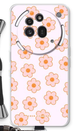 Pink Smiley Flower