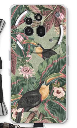 Tropical jungle toucan
