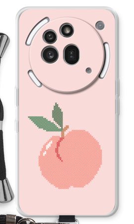 Stitched Peach