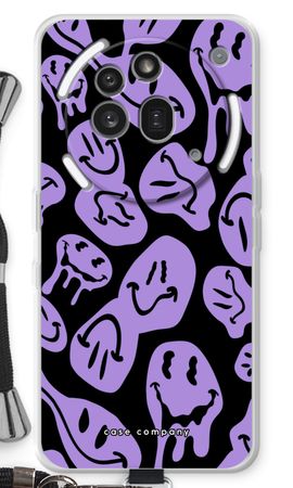Melting Smiley - Purple