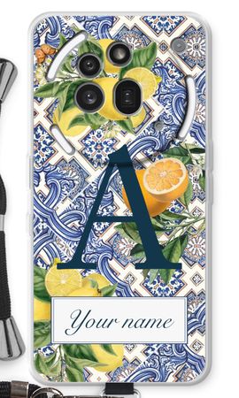 Monogram Blue tiles