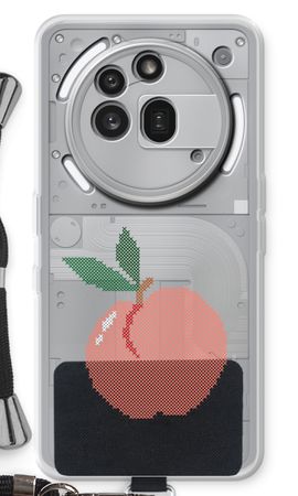 Stitched Peach