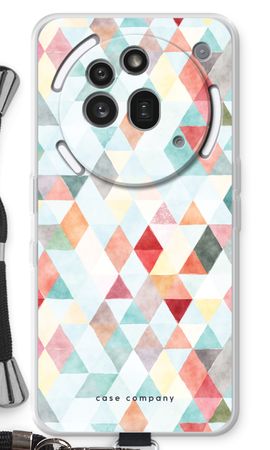 Coloured triangles pastel