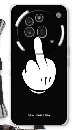 Middle finger black