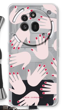 Hands pink