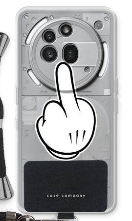 Middle finger black