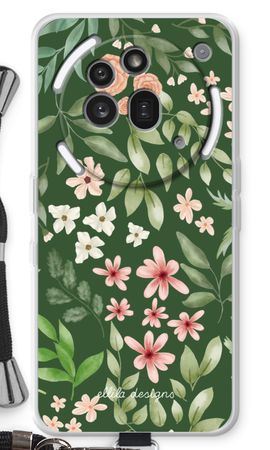 Botanical green sweet flower heaven