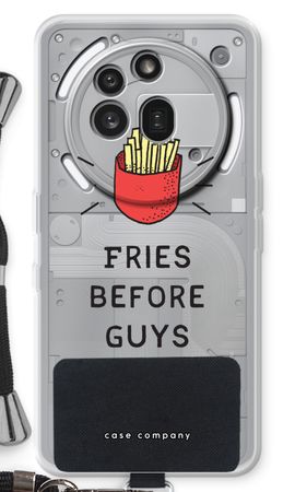 Fries before guys