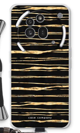 Gold stripes