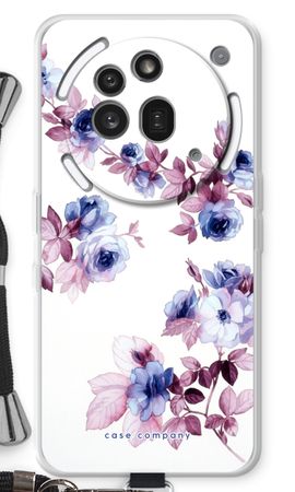 Water paint flowers