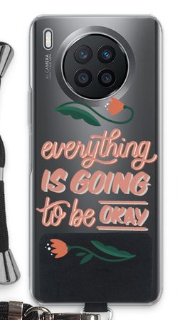 Optimistic flower girl