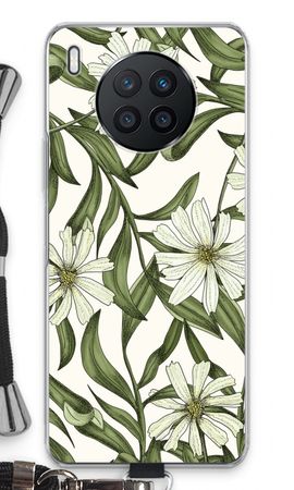 White flower pattern